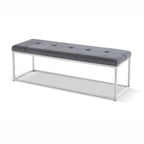 Treviso Navy Rectangular Bench