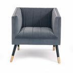 Jackson Navy Armchair