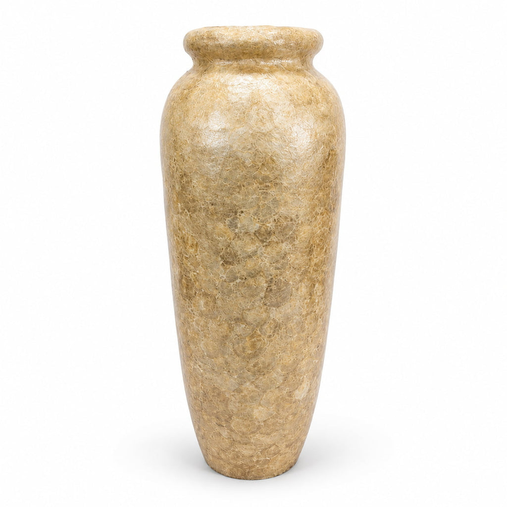 Tall Golden Pearl Vase 90cm