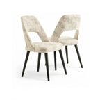 Viola Dining Chair - Silver / Grey  (Set of 6)