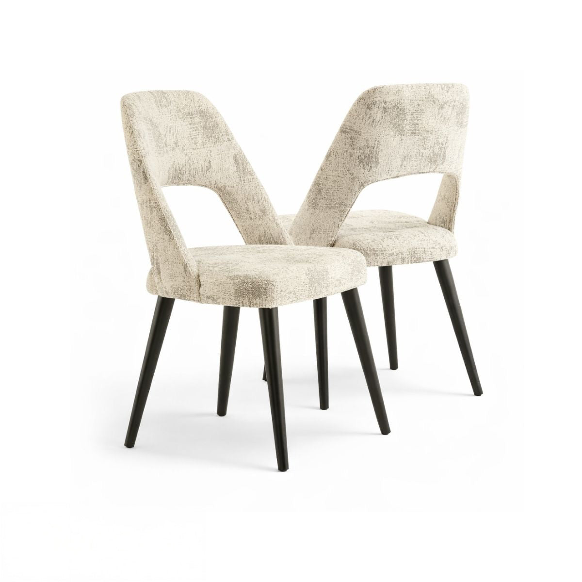 Viola Dining Chair - Silver / Grey  (Set of 6)