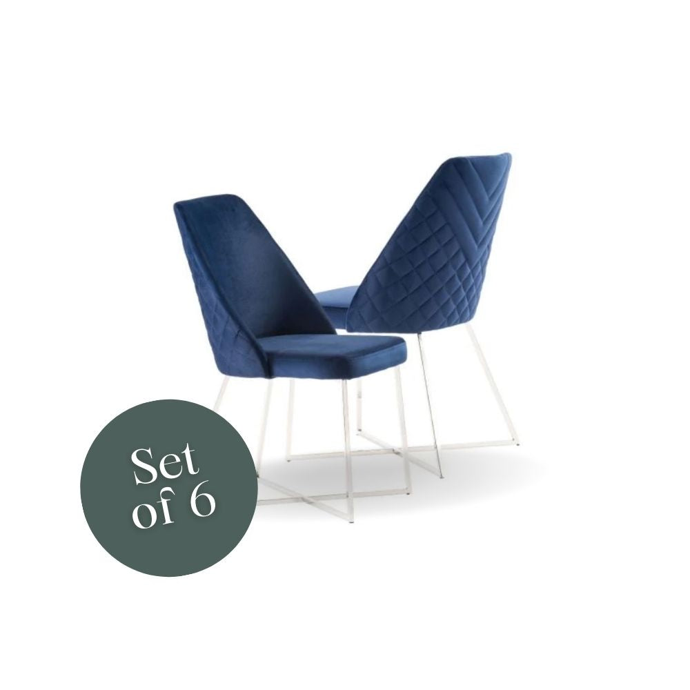 Vip Chair - Royal Blue (Set of 6)