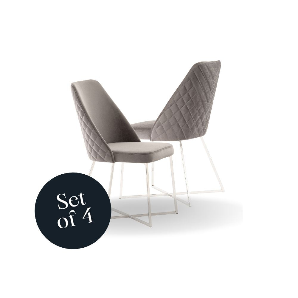 Vip Chair- Grey (Set of 4)