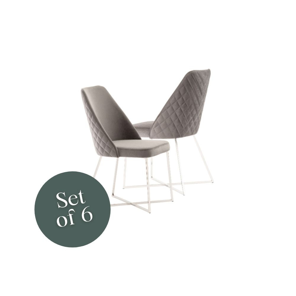 Vip Chair- Grey (Set of 6)
