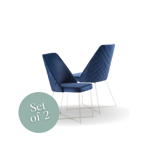 Vip Chair - Royal Blue (Set of 2)