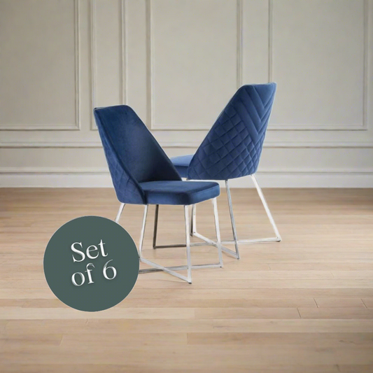 Vip Chair - Royal Blue (Set of 6)