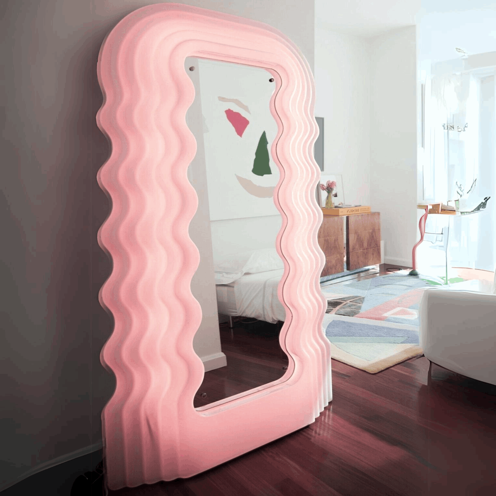 Colour Changing Ultra Wave Mirror - 7 Different Colour Options