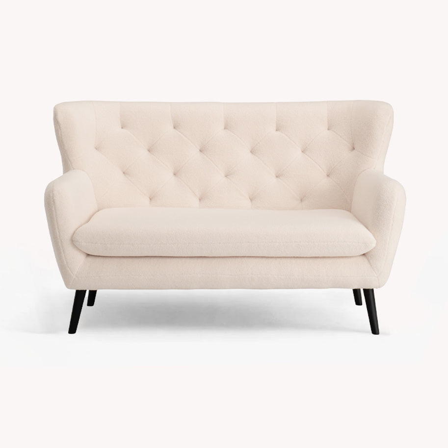 Yak 2 Seater White Sheepskin Sofa