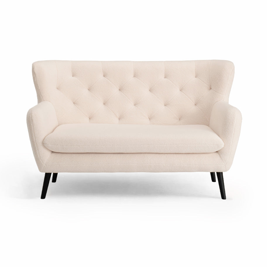 Yak 2 Seater White Sheepskin Sofa