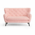 Yak 2 Seater Pink Sheepskin Sofa
