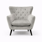 Yak Mink Velvet Armchair