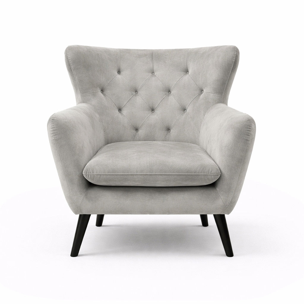 Yak Mink Velvet Armchair