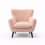 Yak Pink Sheepskin Armchair