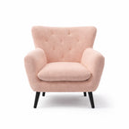 Yak Pink Sheepskin Armchair