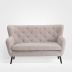 Yak 2 Seater Grey Sheepskin Sofa