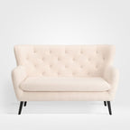 Yak 2 Seater White Sheepskin Sofa