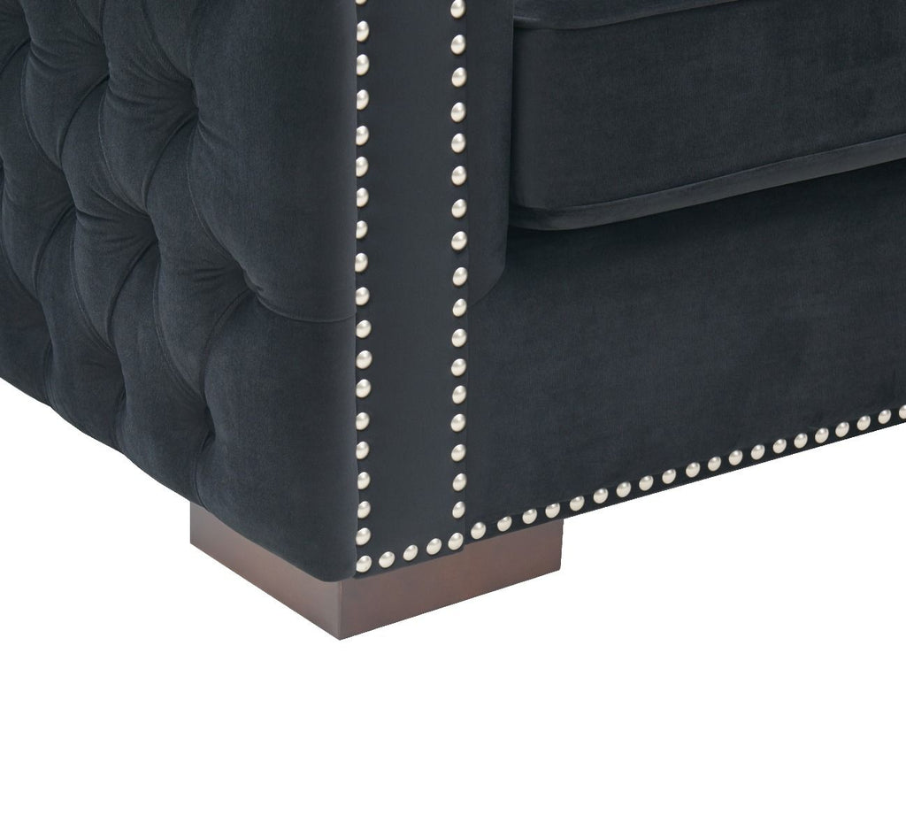 Moscow Chair - Black Velvet