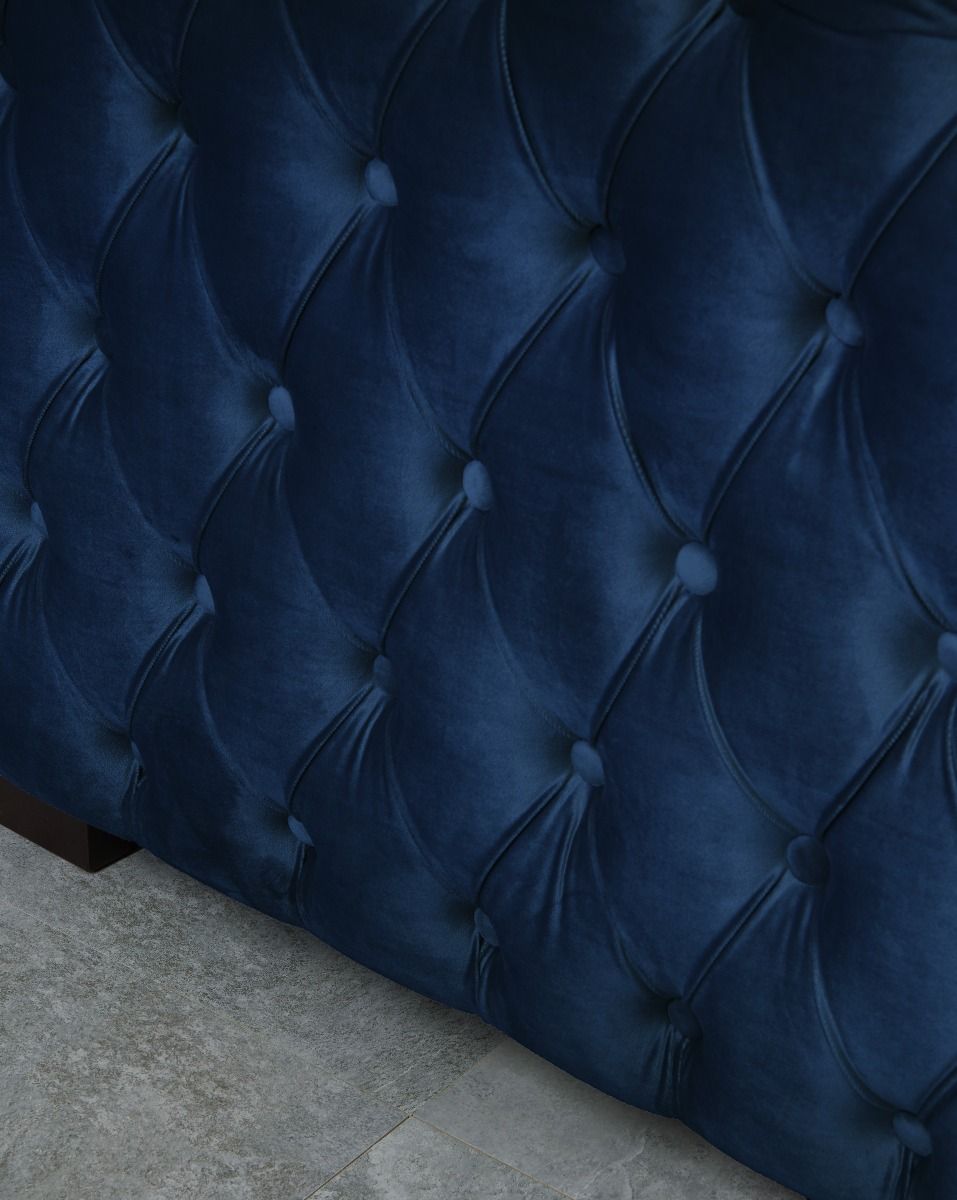 Moscow Chair - Blue Velvet