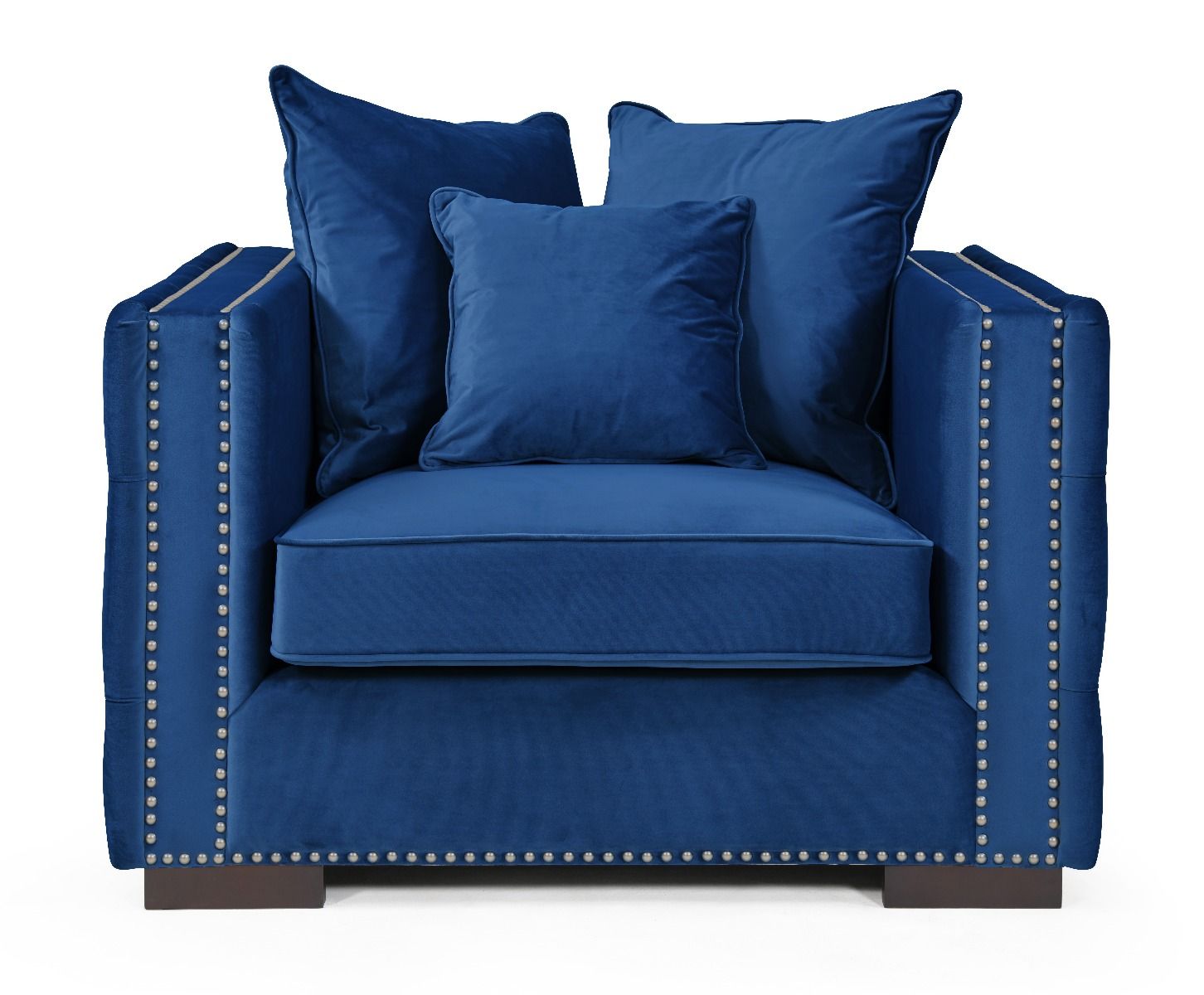Moscow Chair - Blue Velvet