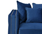 Moscow Chair - Blue Velvet