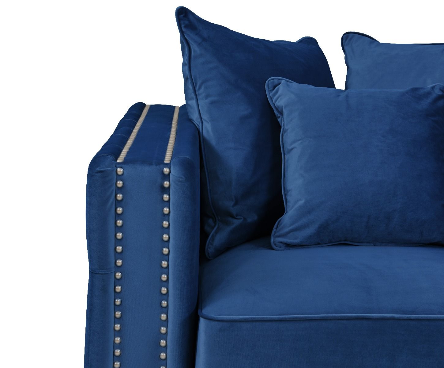 Moscow Chair - Blue Velvet