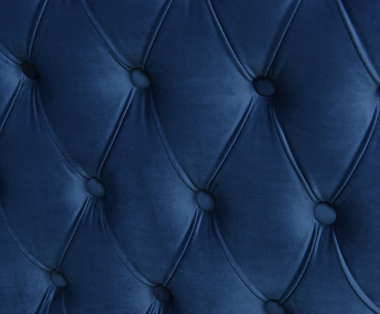 Moscow Chair - Blue Velvet
