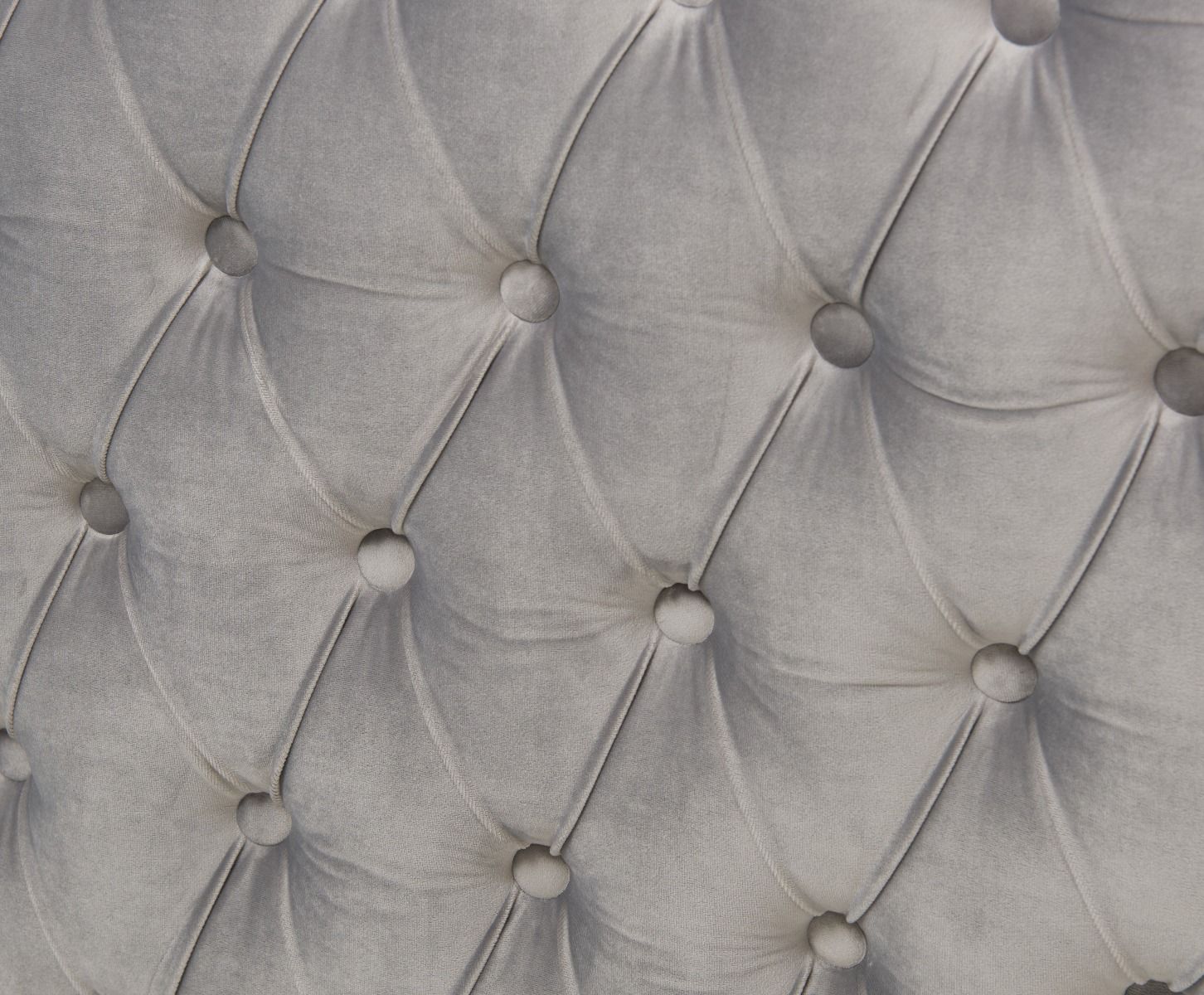 Moscow 2 Seater Sofa - Grey Velvet
