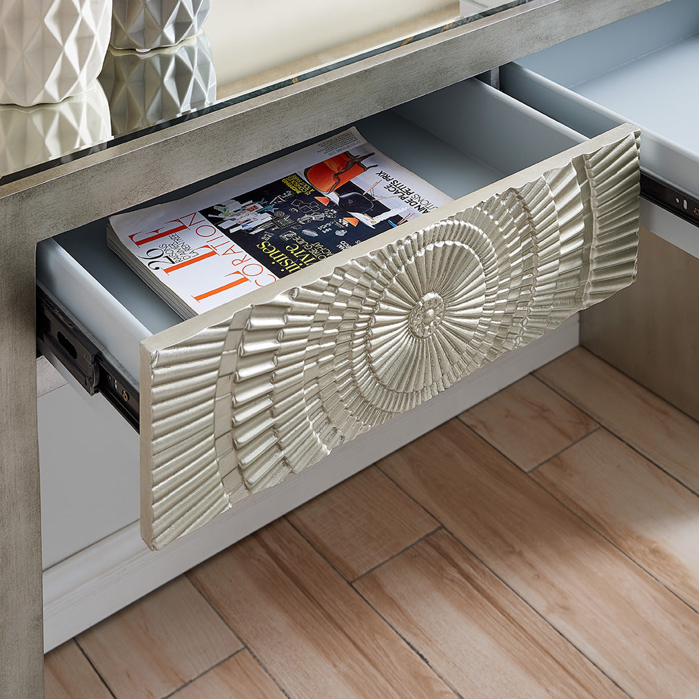 Frenso Console Table - Silver