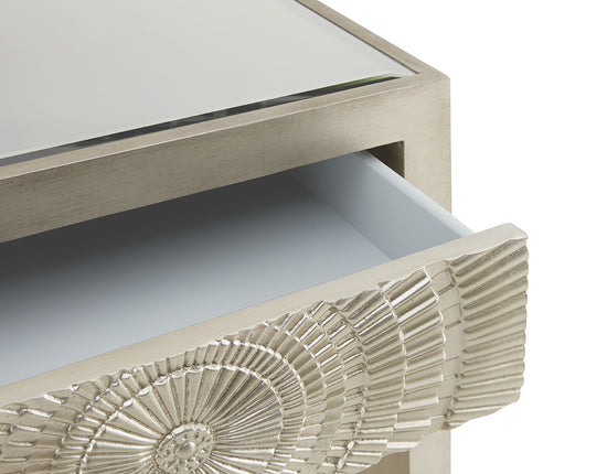 Frenso Console Table - Silver