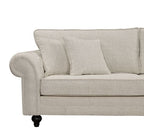 Chelsea 4 Seater Sofa - Cream