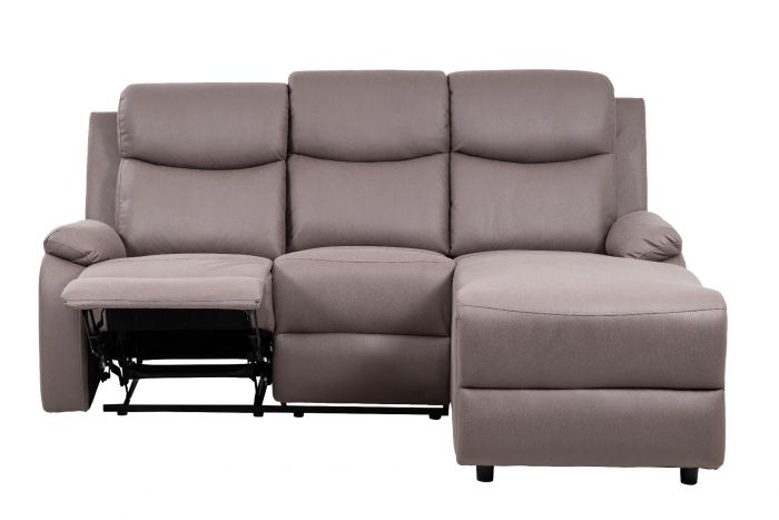 Crosby Corner Recliner Sofa - Right - Nutmeg