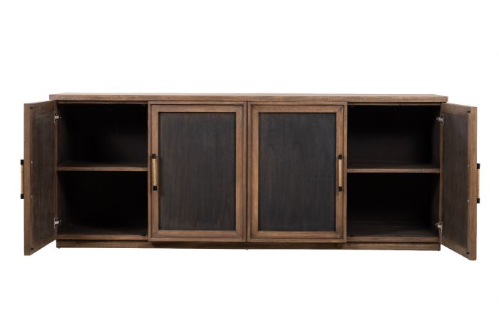 Elliot 4 Door Sideboard - American Oak Wash