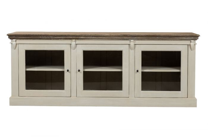 Cornwall Sideboard - Antique White / Oak Wash Top