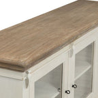 Cornwall Sideboard - Antique White / Oak Wash Top
