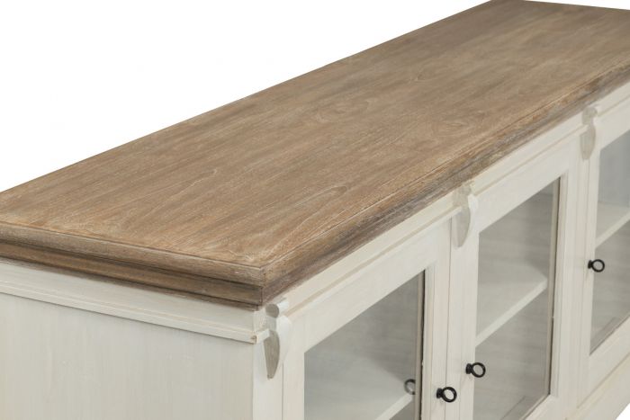 Cornwall Sideboard - Antique White / Oak Wash Top