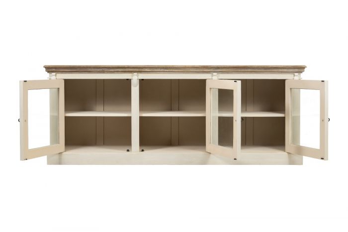 Cornwall Sideboard - Antique White / Oak Wash Top