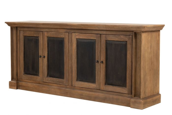 Harvard 4 Door Sideboard - Dark Bayur