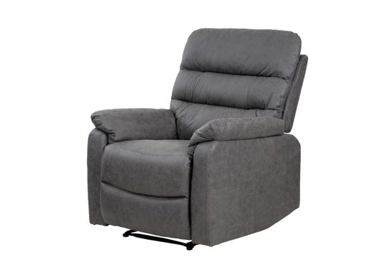 Taylor Recliner Chair - Leather Air - Antique Grey