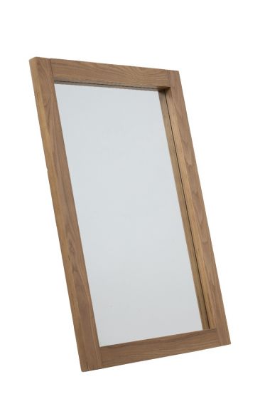 Philip Rectangular Mirror - Light Oak