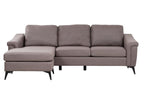 Douglas Corner Sofa - Leather Air - Nutmeg