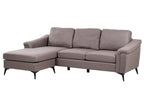 Douglas Corner Sofa - Leather Air - Nutmeg
