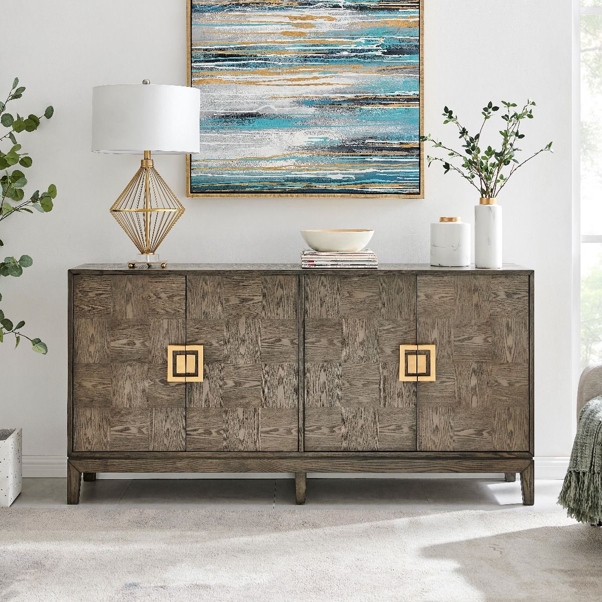 Malta 4 Door Sideboard