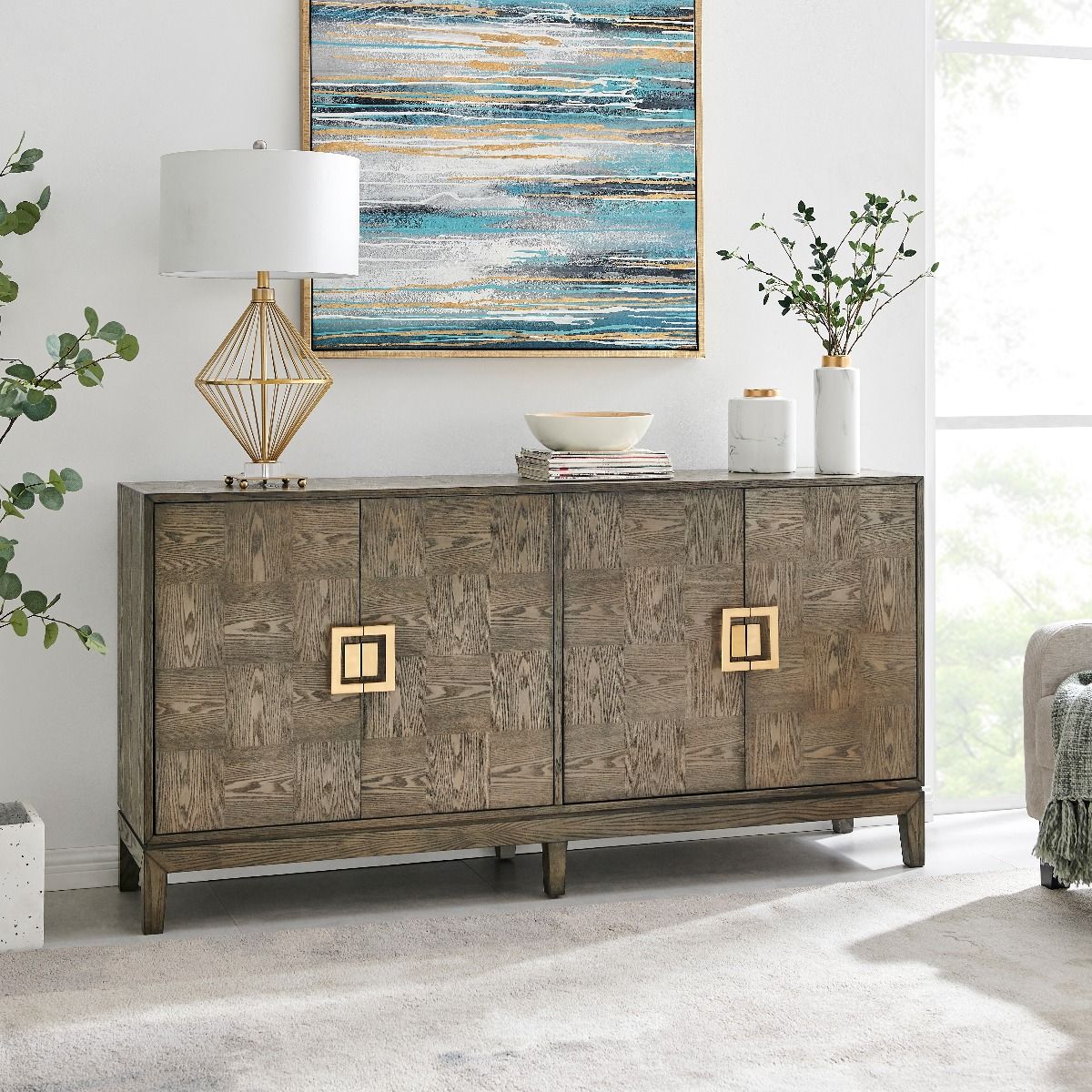 Malta 4 Door Sideboard