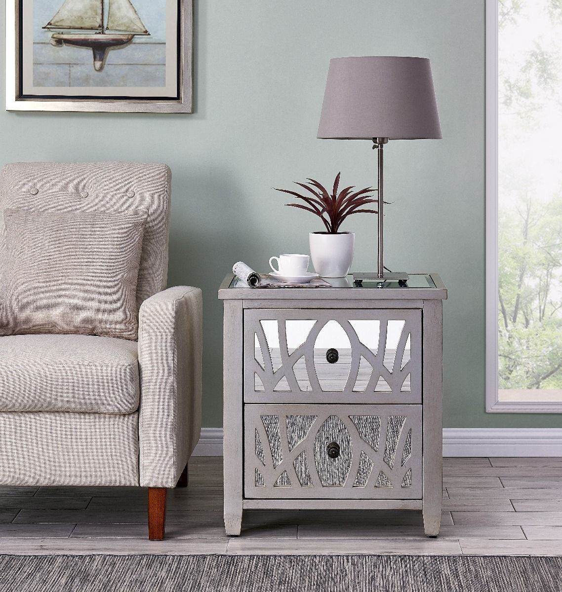 Gallo Lamp Table