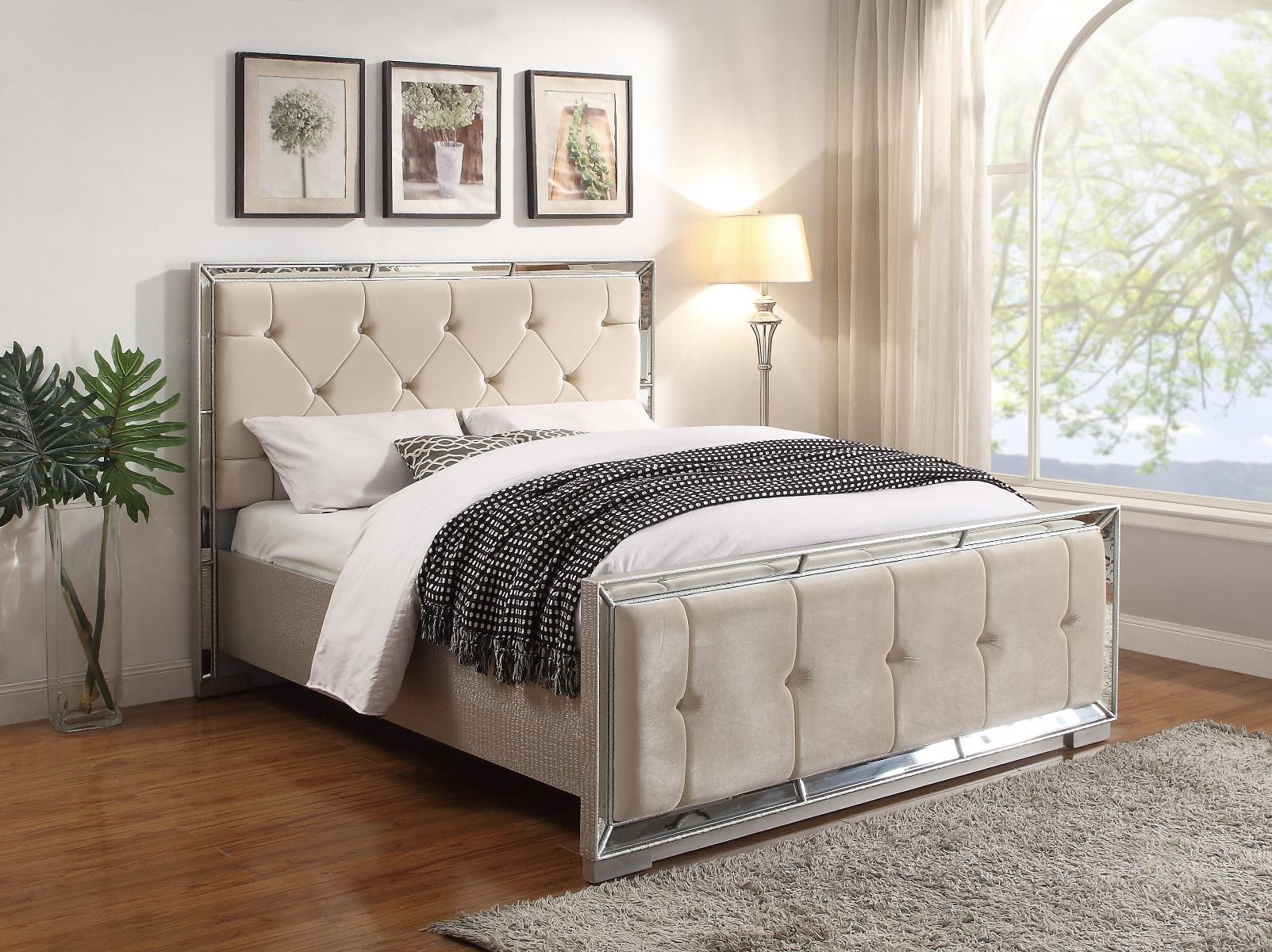 Sofia Bed - Cream