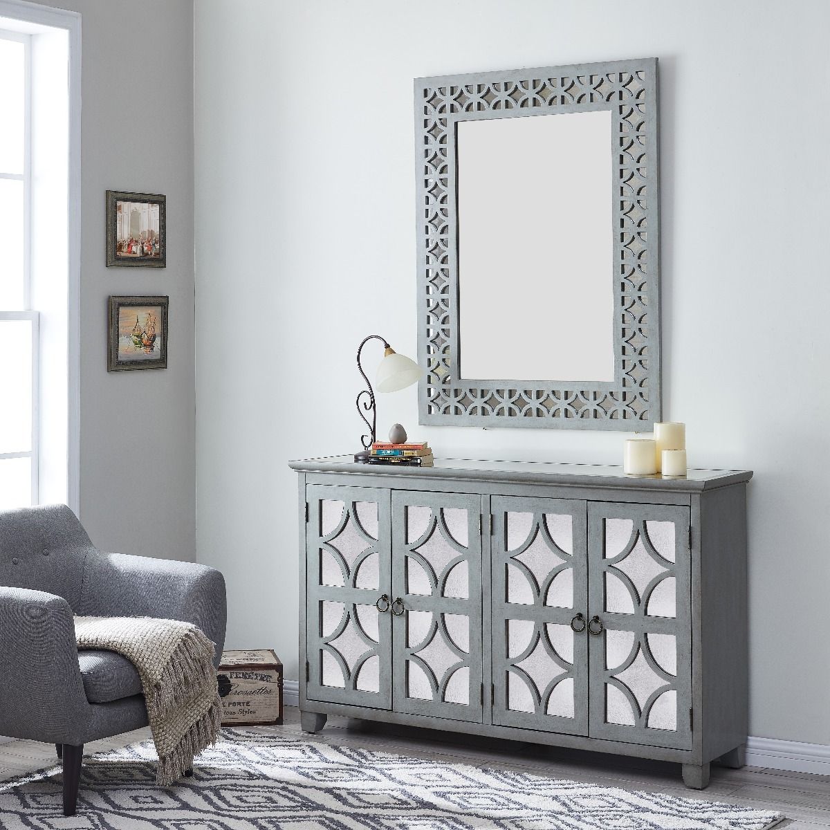 Russell Sideboard & Mirror