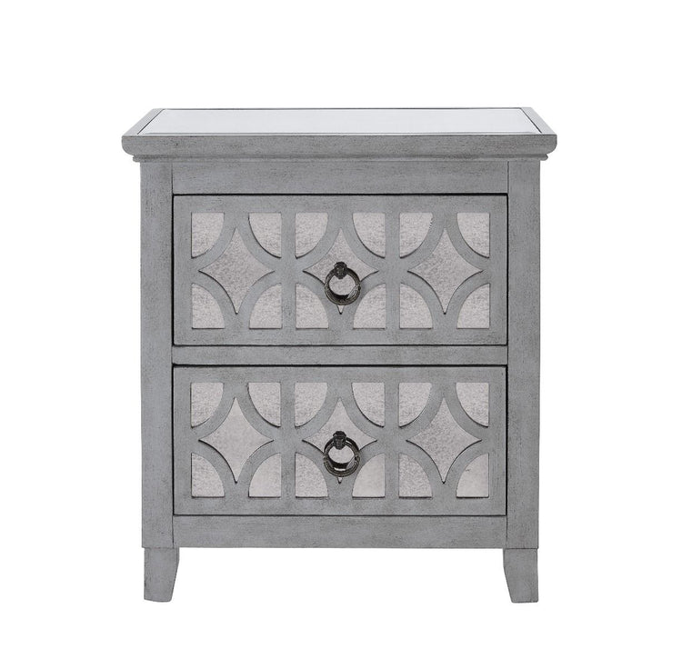Russell 2 Drawer End Table