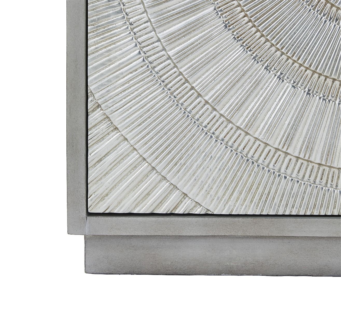 Frenso 4 Door Sideboard- Silver