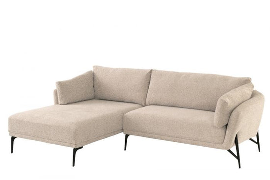 Hilton Corner Sofa - Light Grey (left)