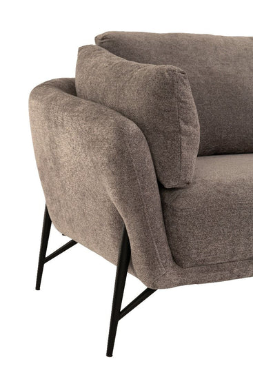 Hilton Corner Sofa - Dark Grey (right)